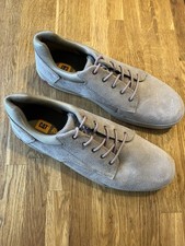 CAT Caterpillar Colfax Men’s Beige Suede Trainers Shoes Size UK 14 Wide Fit VGC