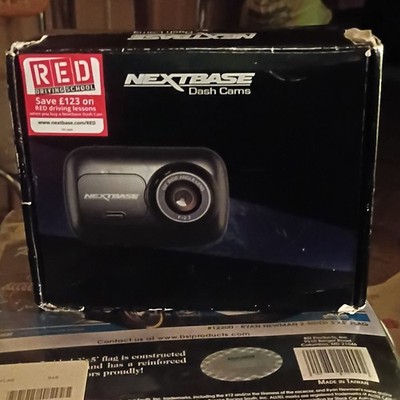 Nextbase 122 Dash Cam 720p/30fps HD Recording NBDVR122 Black