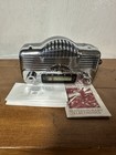 MINT Tucky Retro AM/FM Radio New In Box Vtg Style Art Deco Chrome Complete — photo 2