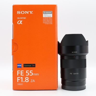 Sony FE 55 1.8 Zeiss Sonnar Lens - Open Box New