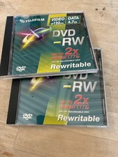 FUJIFILM DVD-RW - VIDEO TO DVD sp120 mins/data 4.7gb - DVD Recordable Discs- NEW