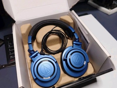Audio-Technica ATH-M50XBT2 LIMITED EDITION Deep Sea Bluetooth Kopfhörer m. OVP