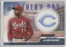 2023 Topps Series 2 Father's Day Commemorative Team Blue Hunter Greene Patch