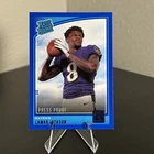 2018 Panini Donruss - Rated Rookie Lamar Jackson #317 Press Proof Blue (RC)