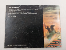 Shingen The Ruler (Nintendo NES) Instruction Manual ONLY