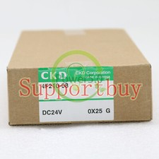 New 4F210-08 DC24V For CKD Solenoid Valve Free Shipping~