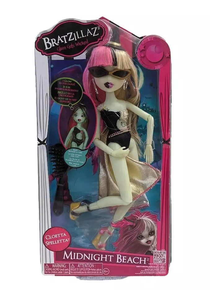 Bratz Bratzillaz Midnight Beach Glow in the Dark Doll