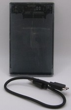 2.5" Inch Black Sata USB 2.0 Hard Drive HDD Enclosure External Laptop Disk Case