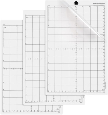 3er-Set Schneidematten für Silhouette Cameo & Cricut Explore Plotter
