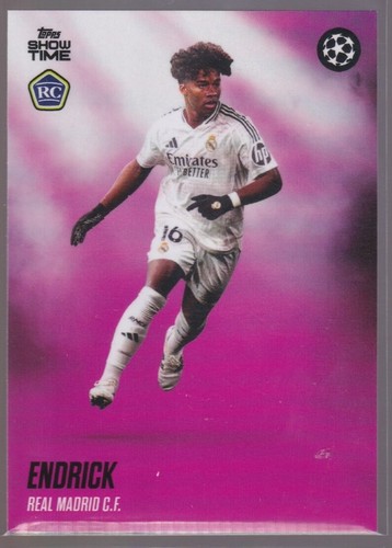 Endrick Real Madrid Brazil Topps Showtime Rookie Spotlight Card Trading Card