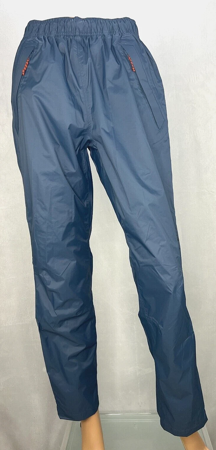 Alaska Hardgear AKHG Duluth Women's Olympic Coast 2.5L Rain Pant NWT Blue SMALL