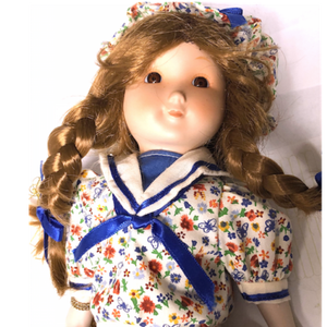 holly hobbie porcelain doll