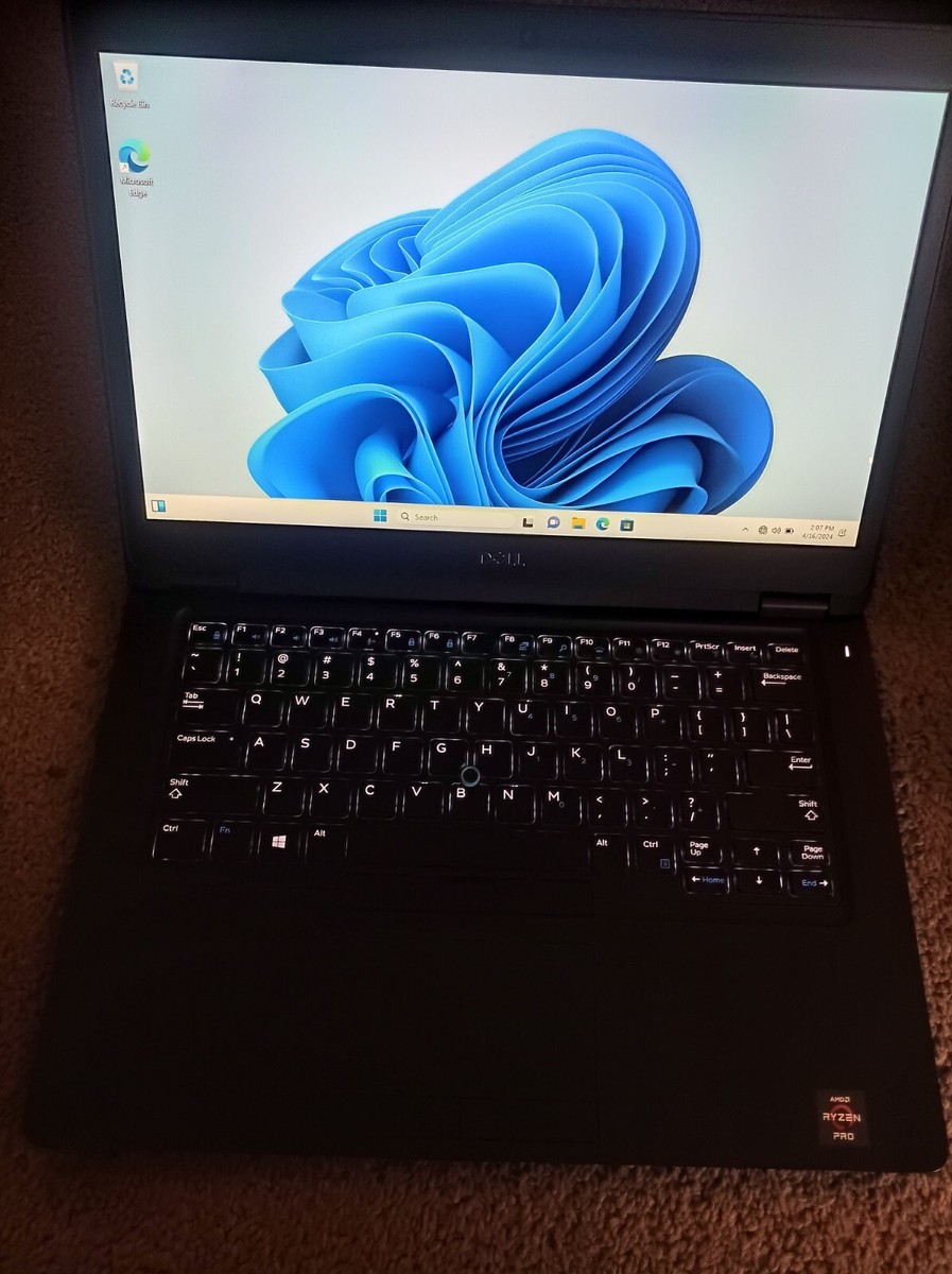 Dell Latitude 5495 Laptop Ryzen 5 PRO 16GB RAM 256GB SSD