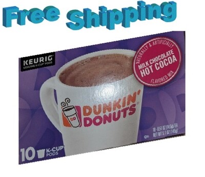 Dunkin Donuts Milk Chocolate Hot Cocoa 
