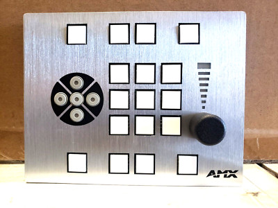 AMX FG1302-17-2-A CP-3017-NA A/V Silver Control Panel Complete -NEW
