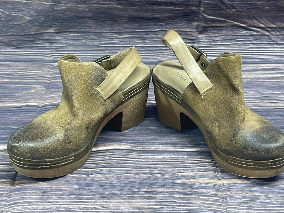 Antelope Stelle Platform Slingback Clog Women size 38 D US 7 - Image 3 of 4