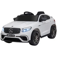 12V Ride On Toy Car for Kids with Remote Control Mercedes Benz AMG GLC63S Coupe 