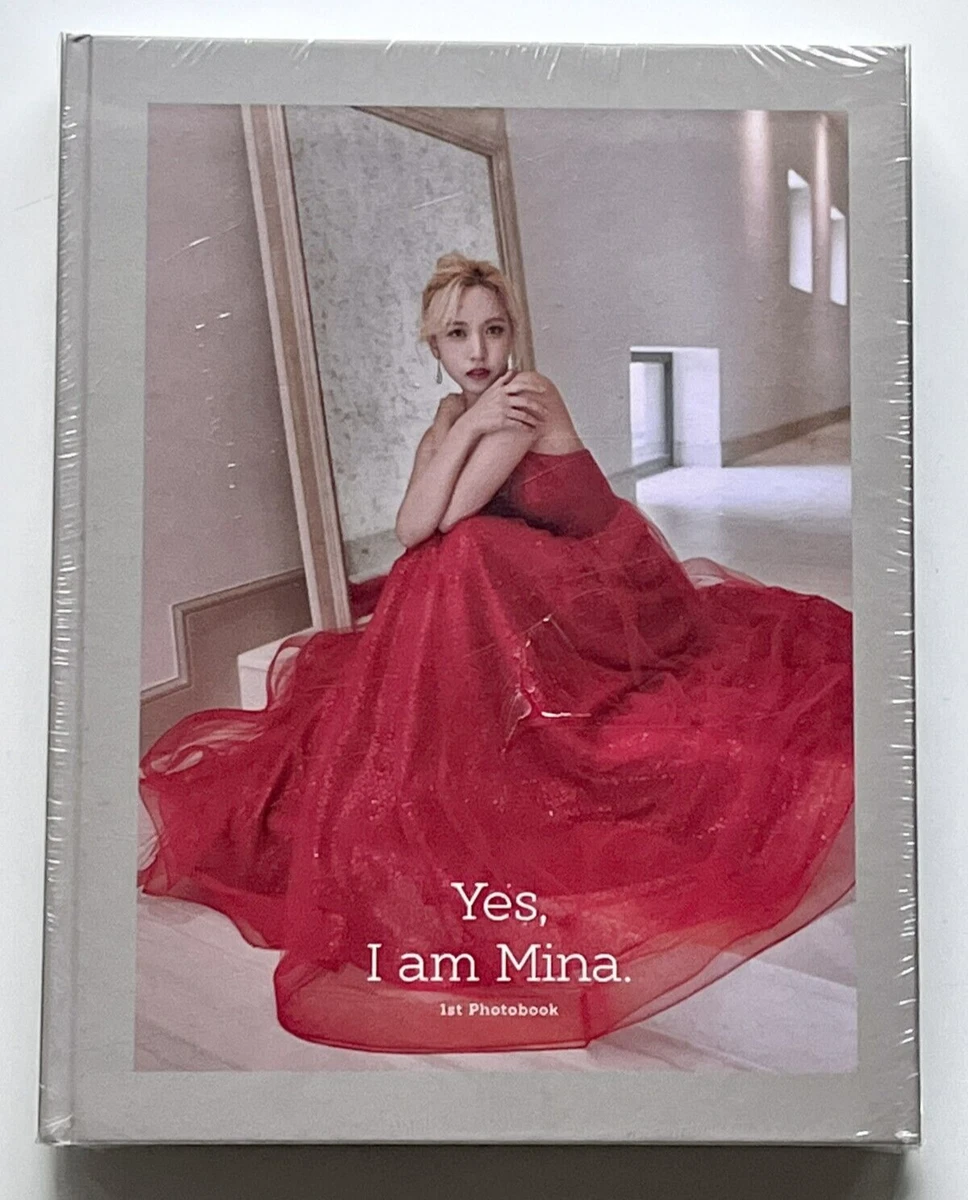 TWICE Mina Yes I am Mina Gray Ver. 1st Photobook Photocards