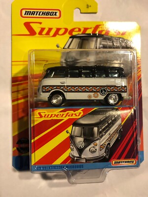 2019 MATCHBOX 50th ANNIVERSARY SUPERFAST '59 VOLKSWAGEN MICROBUS