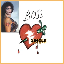 Rocky Horror Frank N Furter BOSS Temporary Tattoo