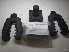 Kemi Moto ATV Gun Holder Bow Rack Grips with Rubber Straps for Hunting