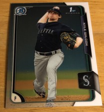 2015 Bowman Chrome First 1st Kyle Wilcox Rookie Card (RC) #72 Mariners Mid-Grade
