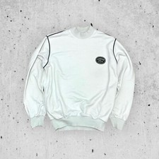 Y2k Lacoste archive authentic sweatshirt with thick collar made in France