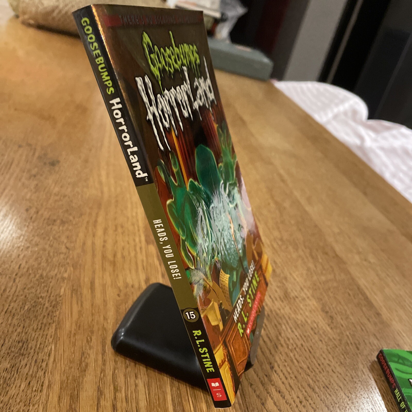 Goosebumps Horrorland 15 Heads You Lose R,L Stine Paperback 2010 1st