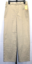 French Toast School wear Pull On Elastic Waist Khaki Pants NWT Size 18