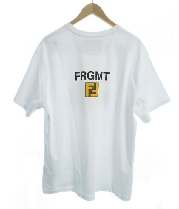 FENDI x Pokemon FRGMT Fragment T-Shirt Size XXL White Cotton 