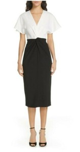 ted baker ellame wrap over bodycon dress