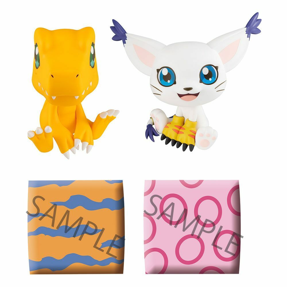 DIGIMON ADVENTURE - Look Up - Tailmon & Agumon Limited Ver. Pvc Figure MegaHouse