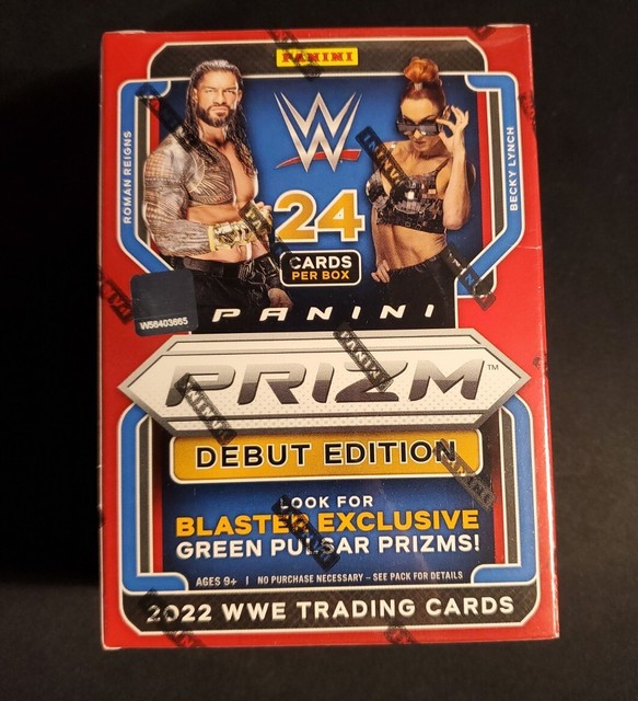 Panini 2022 WWE Prizm Debut Edition Wrestling Trading Card Blaster Box