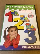 The Numbers Express DVD A Fun Way to Learn Numbers & Counting Pre-Owned