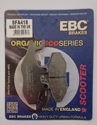 Organische Bremsbeläge Hinten Für Piaggio 250 MP3 Efi, Baujahr 2008–2009 – Für Guss- Und Edelstahlscheiben