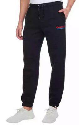 *NWT* Kirkland Signature Costco Wholesale Men's Logo Jogger (Black, XL)