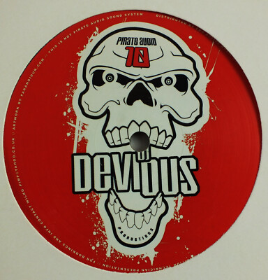 4x 12'' TECHNO - PIRATE AUDIO 8 / 10 / 11  CARL FALK / DJ DEVIOUS / BRIAN TAAFFE
