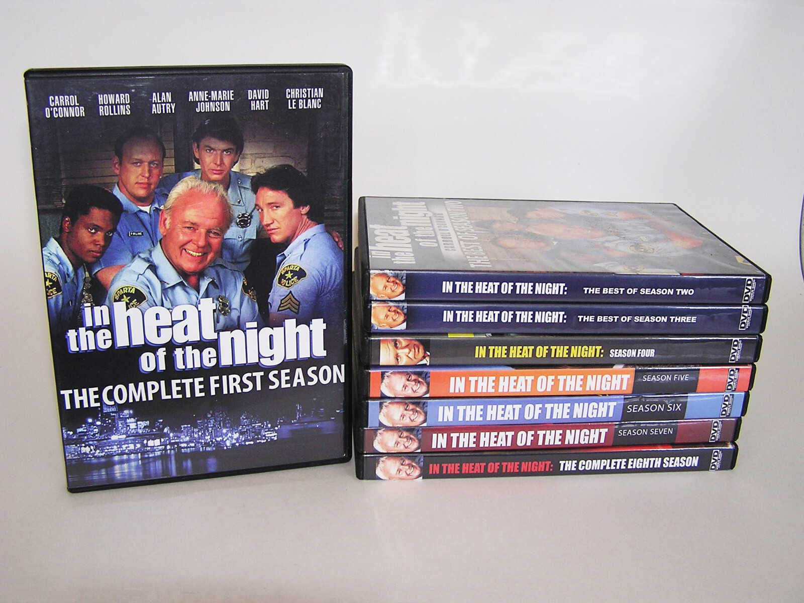 In The Heat Of The Night Complete Series DVD Set Season 18 OOP