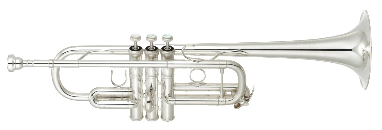 Acabado Plateado Yamaha trompetas