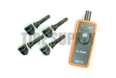 2008 2009 2010 Chevrolet Suburban New Schrader TPMS Set & TPMS Reset Tool
