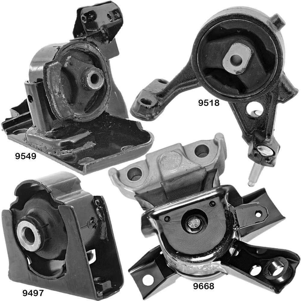 For 2006-2008 Toyota RAV4 2.4L 4WD Set of 4pcs Engine Motor & Transmission Mount