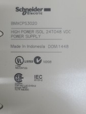 Schneider Electric BMXCPS3020 Modicon Isol Power Supply - Industrial Part