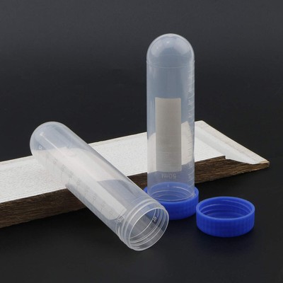  20 Pcs Test Tube Shots Storage Bottle Well-sealed Tubes Transparent