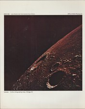 Apollo 12 Lunar Horizon View from the Command Module Official NASA Photograph