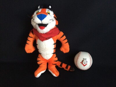 Tony der Tiger Plüsch mit Baseball