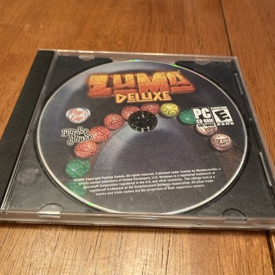 2004 Zuma Deluxe Pop Cap Mumbo Jumbo PC CD ROM Computer Video Game Windows