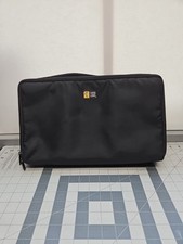 Case Logic 30 Audio Cassette Tape Storage Case With Strap Nylon Black USA