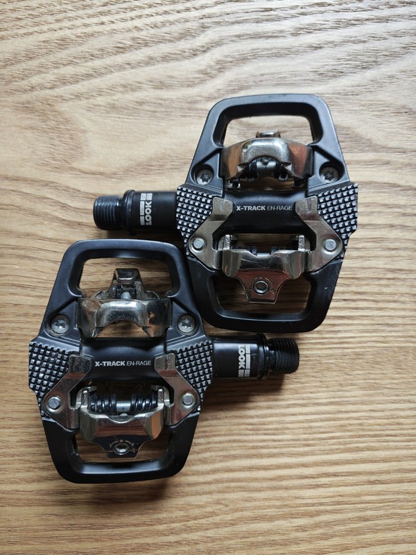 Look x Trace En Rage MTB Clip Pedals Mountain Bike Flat Pedals