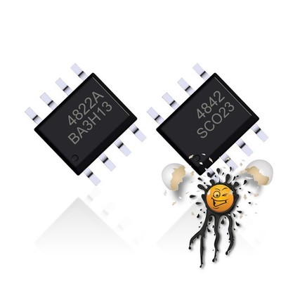 2 x AO4822A 8A AO4842 7.7A 30V Dual N Kanal 2W N-Channel Mosfet SOP-8