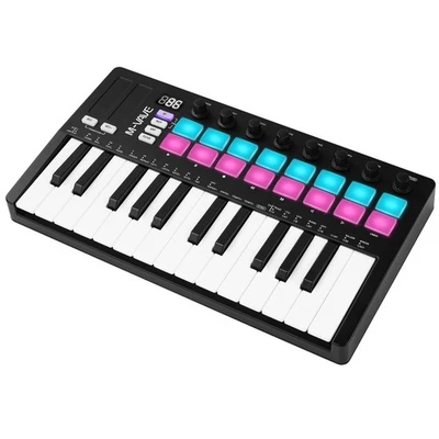 M-VAVE Clavier MIDI USB Portable, Midi Keyboard, Clavier MIDI amélioré - Photo 1/4